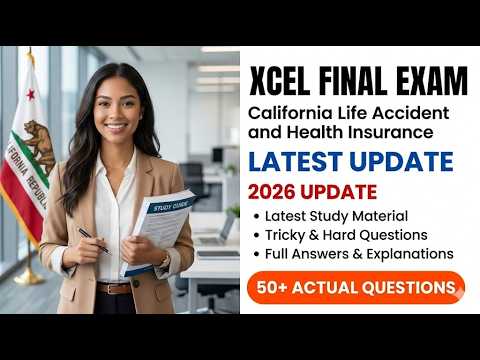 Xcel Final Exam