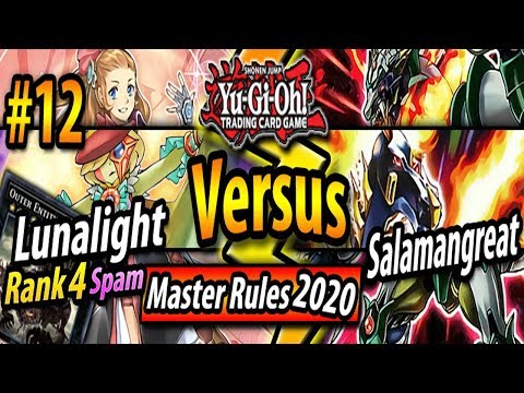 *NEW* Master Rule 2020 MATCH (#12) | Lunalight (Rank 4 SPAM) VS. Salamangreat