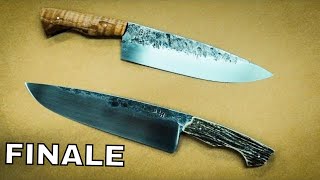 CHAD MAKES HIS FIRST KNIFE WITH ME. FINALE