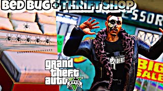 GTA5 - SCHOOL BROTHERS EP.49 - "BED BUGS & THRIFT SHOP"👚🕷