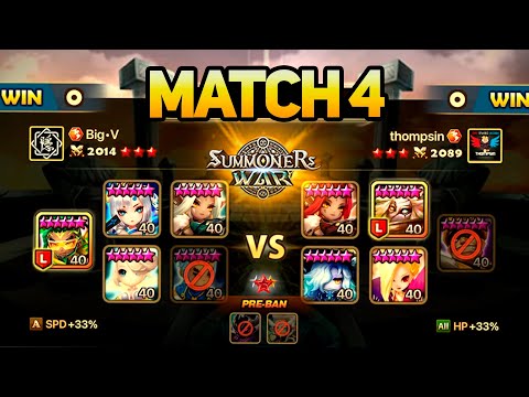 THOMPSIN vs BIGV. SWC2022 AMERICAS Preliminary (BO3) - Summoners War