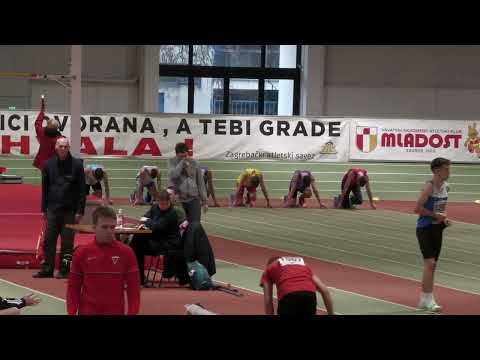 60m [M], KVALIFIKACIJE, 5 skupina, Pavlović i Malec - Dvoransko PH za mlađe juniore i juniorke 2023