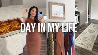 new kitchen decor, spring try on haul, cooking lasagna | DAY IN MY LIFE