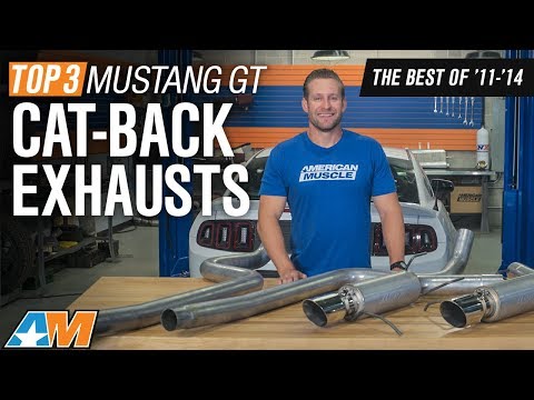 The 3 Best Mustang Cat Back Exhausts for 2011 - 2014 Ford Mustang GT