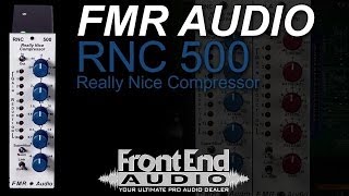 Video thumbnail for FMR Audio RNC 500 Demo by Front End Audio