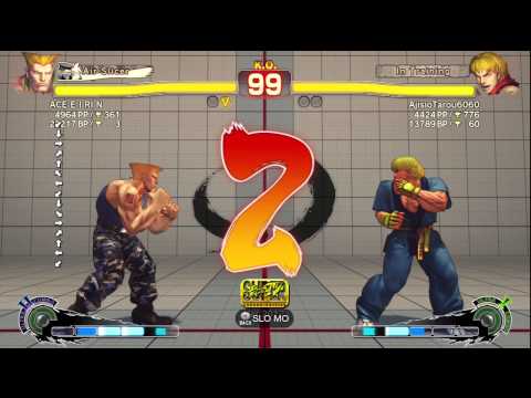 ACE E I RI N (Guile) vs. AjisioTarou (Ken) - SSFIV AE 2012 Match