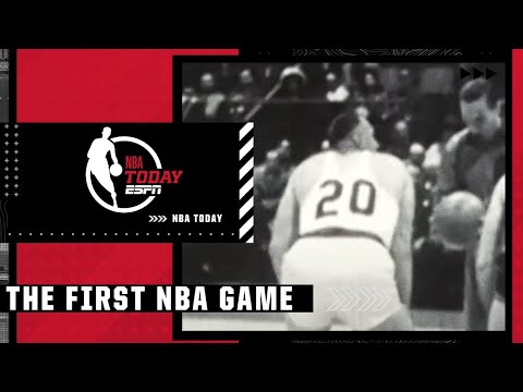 Remembering the first game in NBA history (with actual footage!) | NBA Today