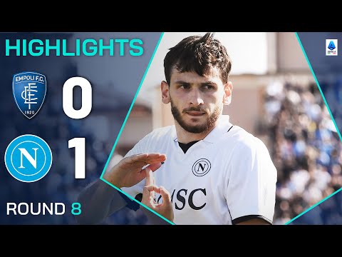 EMPOLI-NAPOLI 0-1 | HIGHLIGHTS | Kvaratskhelia penalty keeps Napoli run going | Serie A 2024/25