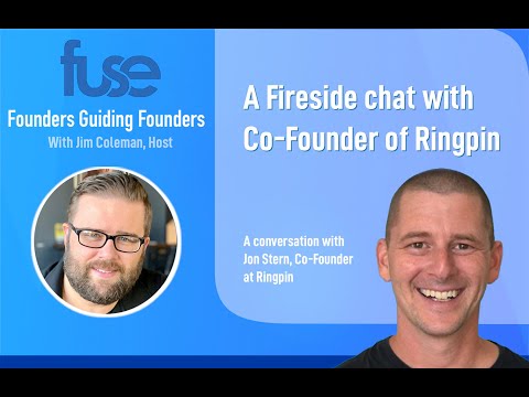 EP. 62 A Fireside chat with Co-Founder of Ringpin, Jon Stern