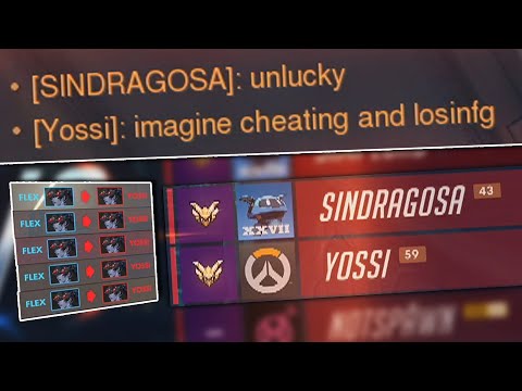 The enemy SMURF said I was CHEATING while my teammate said they're HACKING on Widowmaker - Overwatch