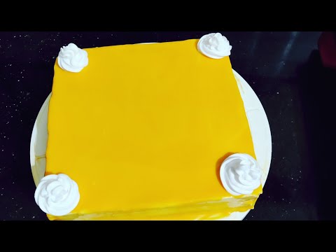 1 Kg Mango Truffle Cake