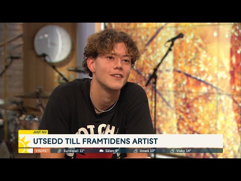 Stjärnskottet Alex Järvi: "Svårt att skriva om glad kärlek" - Nyhetsmorgon (TV4)