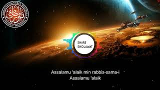 Download lagu Sholawat Majelis Nurul Musthofa - Assalamualaik (Lirik   Audio Visualizer ) mp3