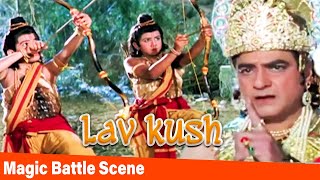 Magic Battle Scene  Lav Kush  Bollywood Mythologic