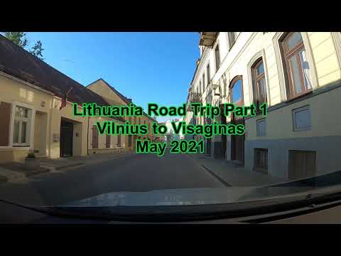 Drive to #Chernobyl sister nuclear plant, Ignalina, site of HBO miniseries, Lithuania, Part 1, 2021