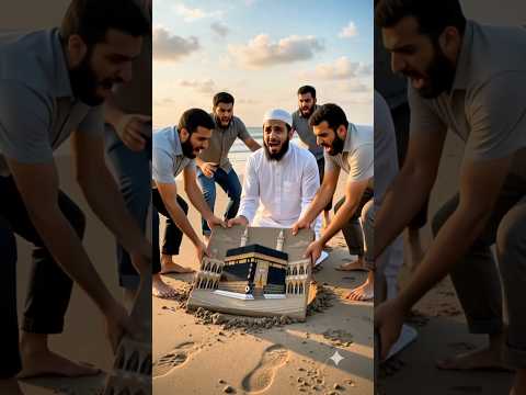 I built the Holy Kaaba, the House of Allah. #kaaba #allah #allahuakbar #islam