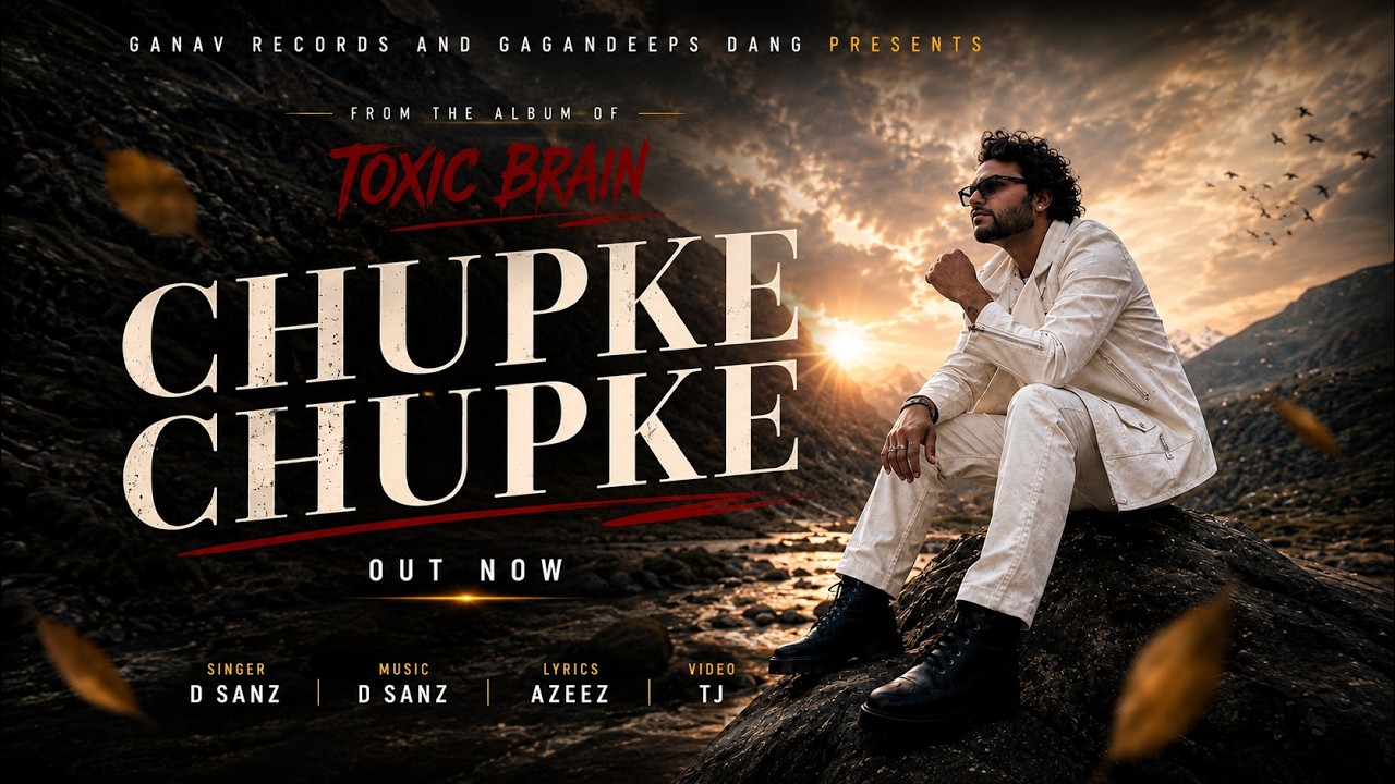 TOXIC BRAIN – CHUPKE CHUPKE | D SANZ | EP 1.0 | NEW HINDI SONG 2026 by Ganav Records — Official Music Video