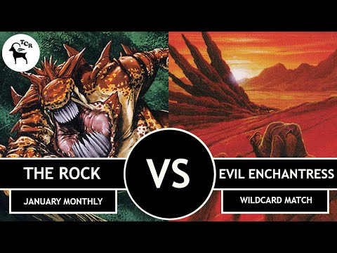 The Rock vs Evil Enchantress Premodern Monthly Open January 2021 Wildcard Match