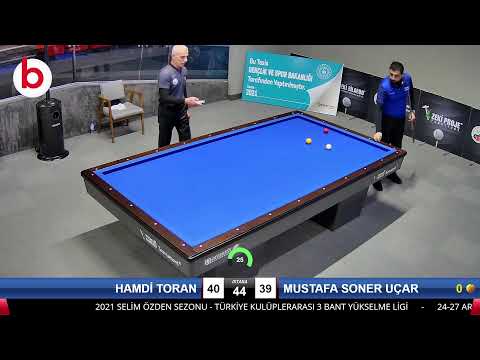 HAMDİ TORAN & MUSTAFA SONER UÇAR Bilardo Maçı - 2021 YÜKSELME LİGİ-FİNAL