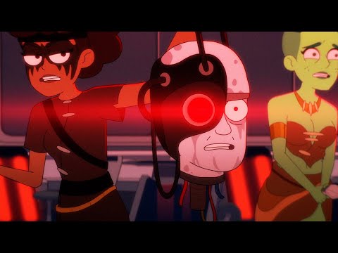 Beckett vs Shaxs - Star Trek Lower Decks 1x09