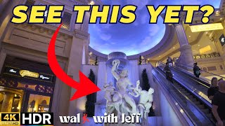 New Surprises at Caesars Forum Shops! What's Changed + New Updates! Walk With Jeff