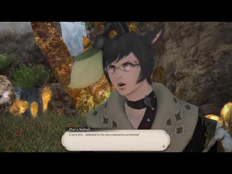 FINAL FANTASY XIV black mage lv 60 job quest