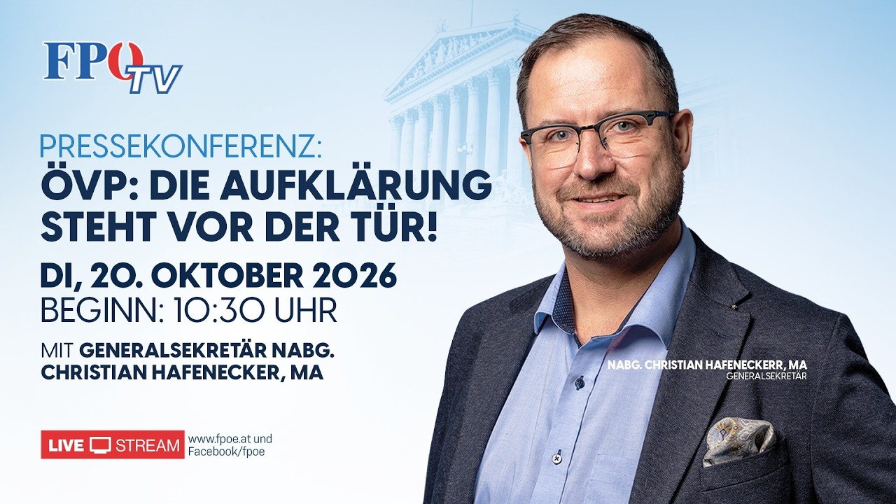 ÖVP: Die Aufklärung steht vor der Tür!