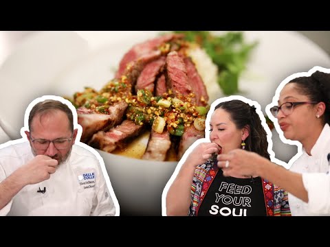 EASY Grilled Ribeye Steak with Thai Dipping Sauce (Nam Jim Jeaw)  and Sticky Rice