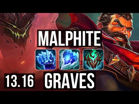 MALPHITE vs GRAVES (TOP) | Rank 4 Malph, 8/3/14, Dominating | EUW Challenger | 13.16