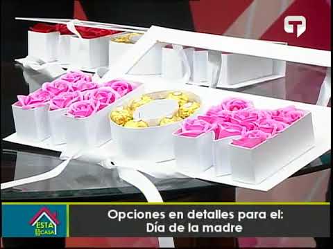 Opciones en detalles para el Día de la madre