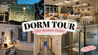 MY DORM TOUR IN BUDAPEST 🇭🇺 | CEU Residence Center ✨ 