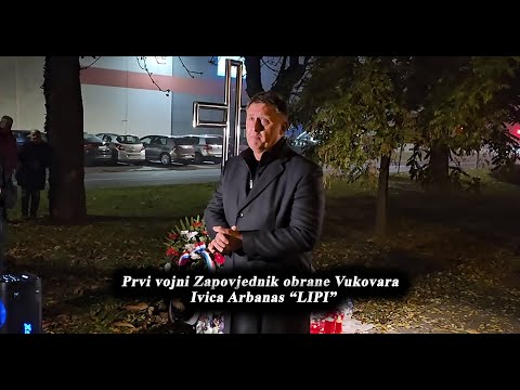 𝐃𝐎𝐒𝐓𝐀 𝐉𝐄 𝐋𝐀Ž𝐈 - 𝐈𝐯𝐢𝐜𝐚 𝐀𝐫𝐛𝐚𝐧𝐚𝐬 "𝐋𝐈𝐏𝐈" - Prvi vojni zapovjednik obrane Vukovara govori o obrani grada.