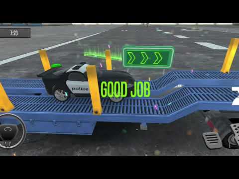 Transporting Police Vehicles in Cargo PlanePolice Car Transporter 2023 - Android Gameplay .part #3