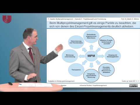 Teil 32: Projektauswahl und Priorisierung [Projektmanagement 11: Multiprojektmanagement]