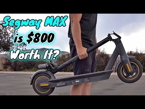 One of the HIGHEST RATED Scooters on Amazon | Segway Ninebot Max | Electric Scooter |