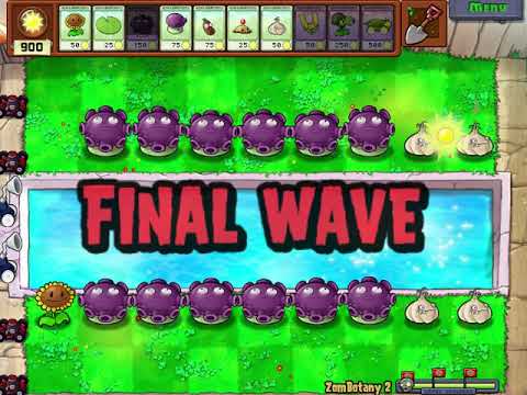 Zombotany 2 PvZ Easy Strategy Walkthrough - 7 Slots