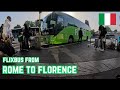 Rome To Florence By BUS For 4 Is Flixbus Any Good