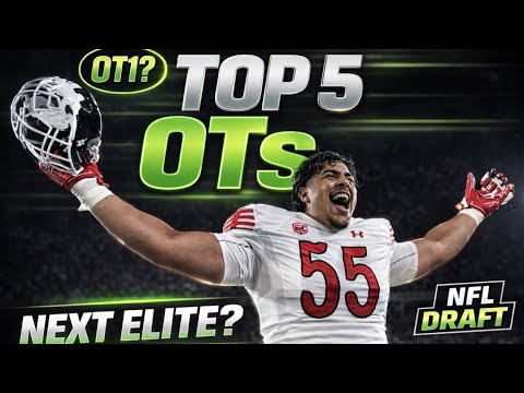 Top 5 Offensive Tackles | 2026 NFL Draft 🔥 