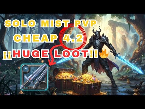 This CHEAP 4.2 Build DESTROYS The Mists 👑 | Dual Sword PvP | Albion Online | Stickjobss
