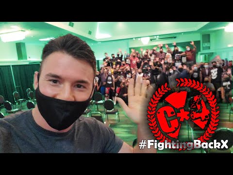 WE RAISED NEARLY HALF A MILLION DOLLARS// C4 Wrestling's Fighting Back X// Speedvlog Mike Bailey