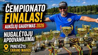 🏆 ČEMPIONATO FINALAS! Aukšlių gaudymas 2026 | Nugalėtojų apdovanojimai