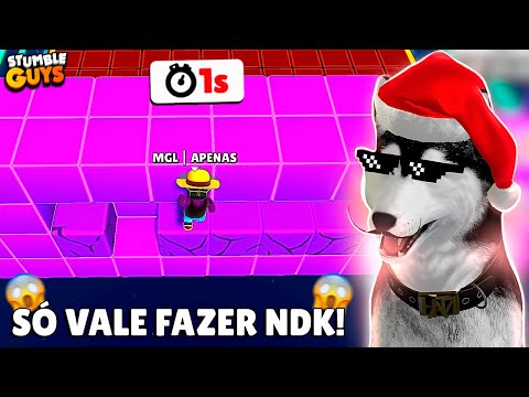 I BEAT LEGENDARY BLOCK DASH FOR THE FIRST TIME JUST BY DOING NDK on STUMBLE GUYS!😱🔥 ‹ MagLobao ›