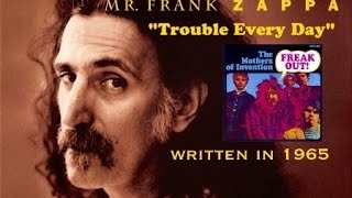 'Trouble Every Day' by Frank Zappa, with slideshow