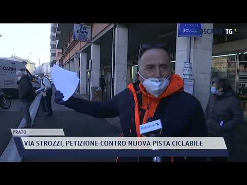 2022-02-03 PRATO - VIA STROZZI, PETIZIONE CONTRO NUOVA PISTA CICLABILE