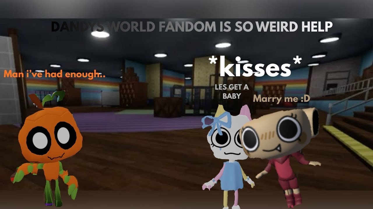 Checking roleplay mode in dandy's world again.. (i cringed)