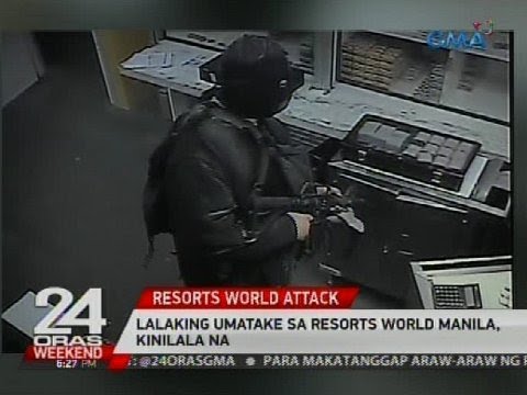 Lalaking umatake sa Resorts World Manila, kinilala na