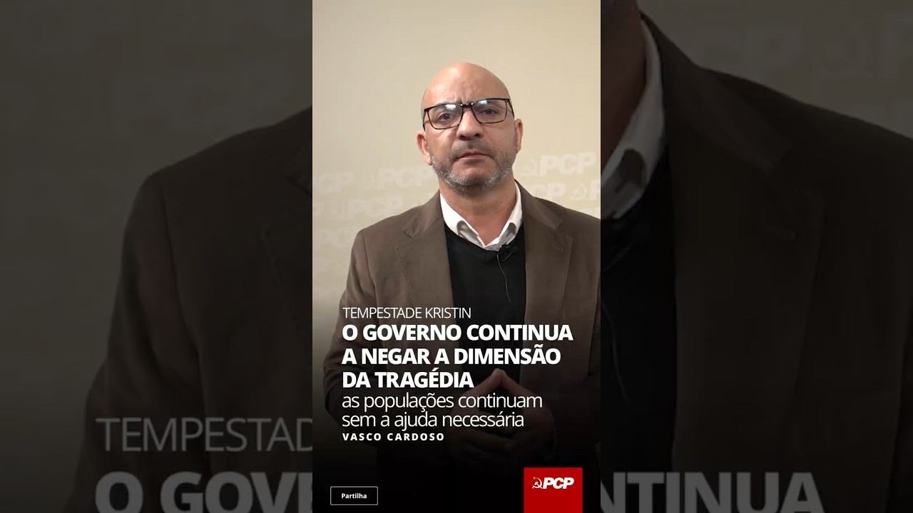 Sobre as medidas anunciadas pelo Governo face aos impactos da tempestade Kristin e do mau tempo