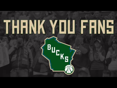Thank You Bucks Fans