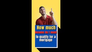 How much income do I need to qualify for a mortgage? Joe Bladek, Mortgage Broker