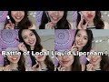 Battle Of Local Liquid Lipcream Lipstick INDONESIA Savira Millenita